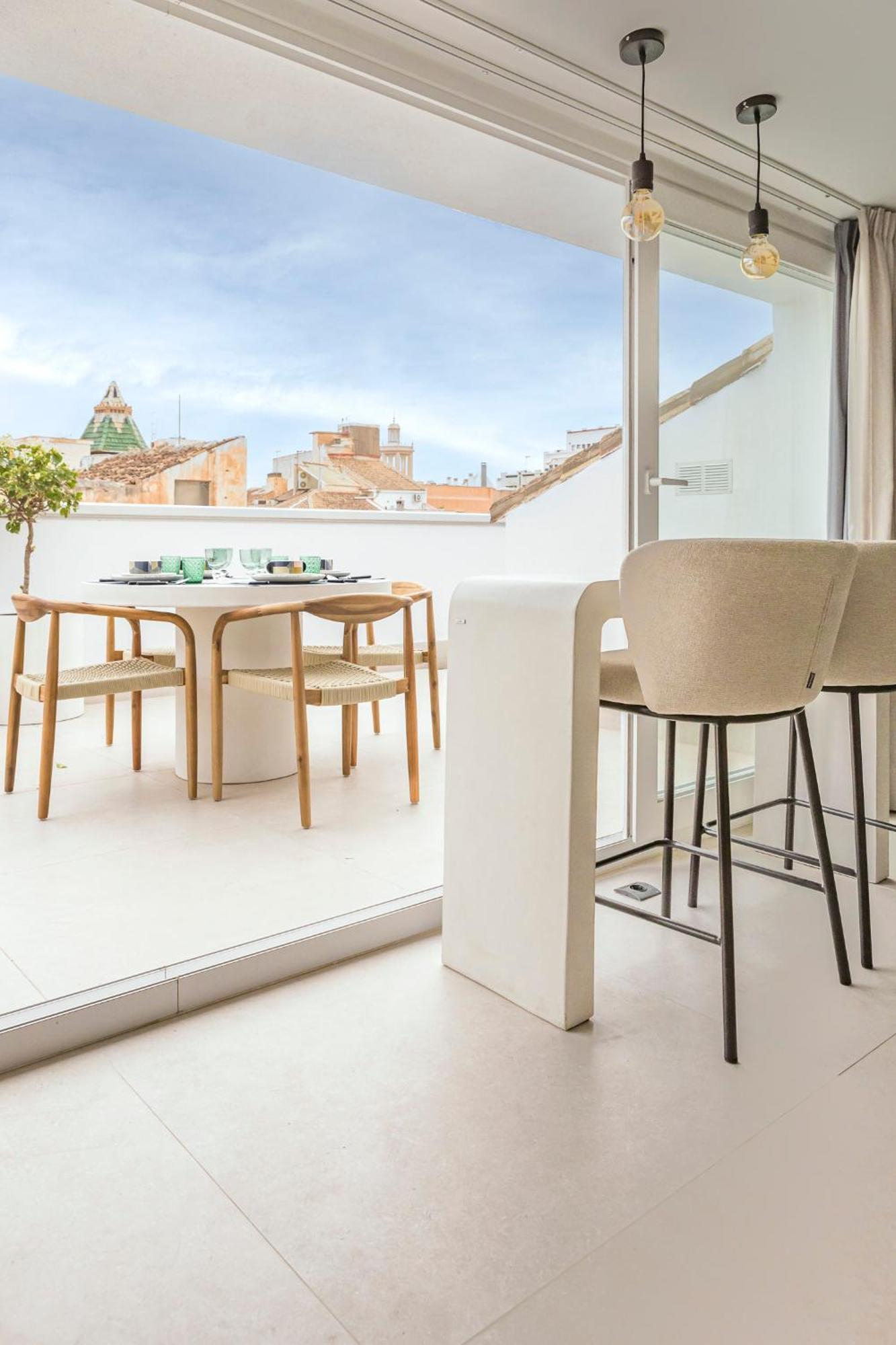 מאלגה Atarazanas Suite, Atico Con Terraza מראה חיצוני תמונה