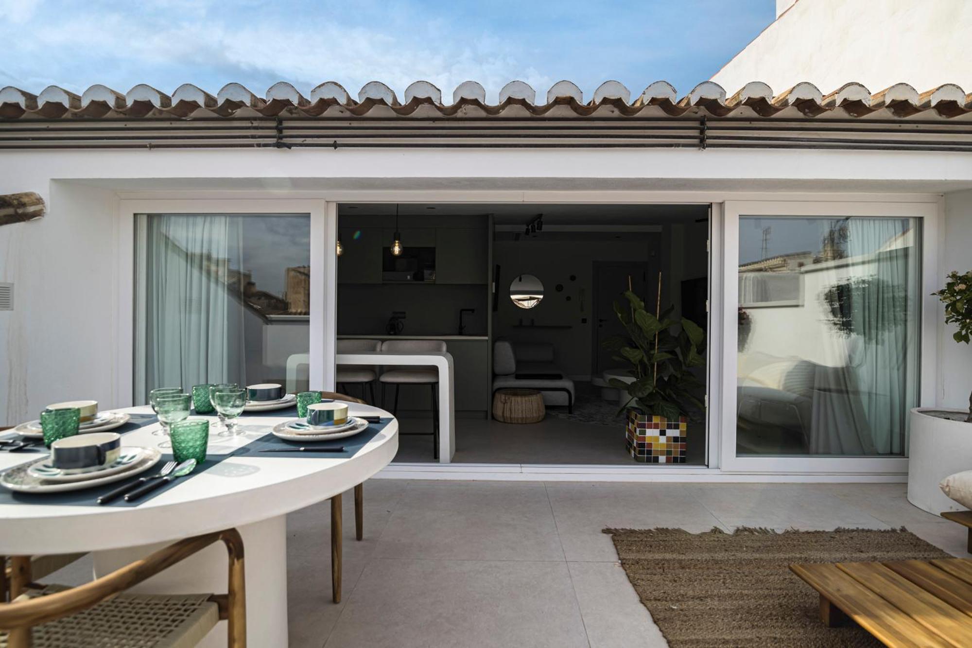 מאלגה Atarazanas Suite, Atico Con Terraza מראה חיצוני תמונה