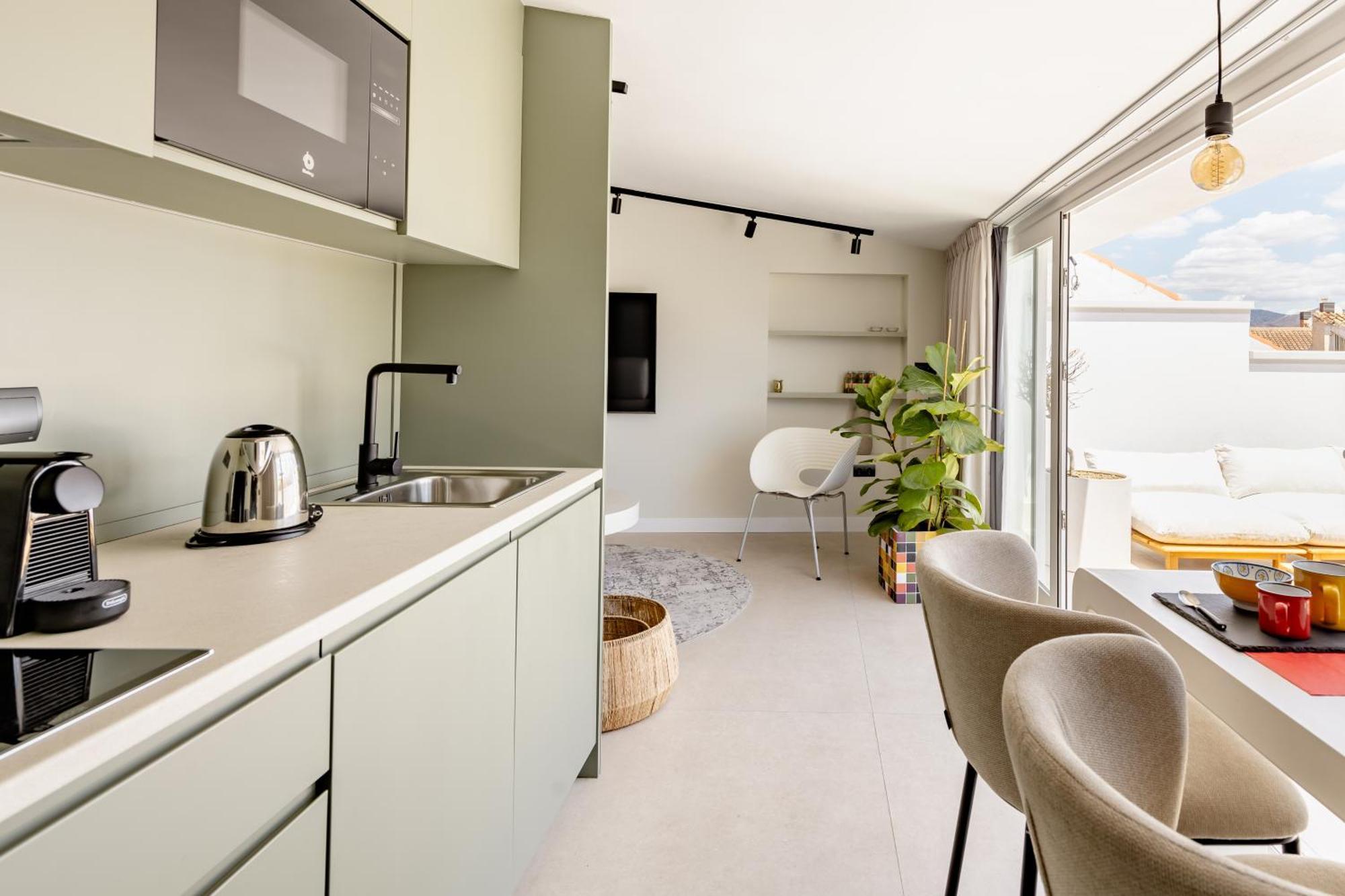 מאלגה Atarazanas Suite, Atico Con Terraza מראה חיצוני תמונה